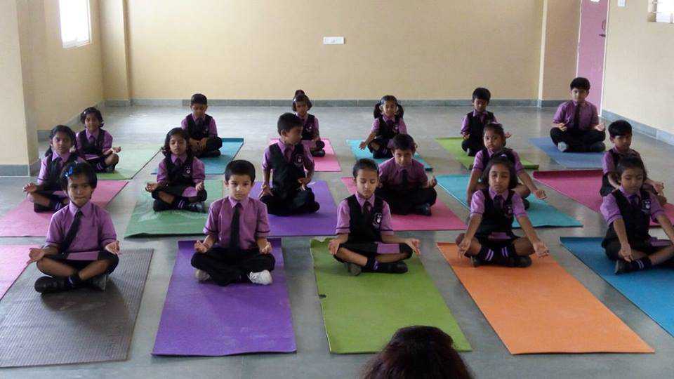 Bangalore Scottish School JP Nagar Yoga Activities