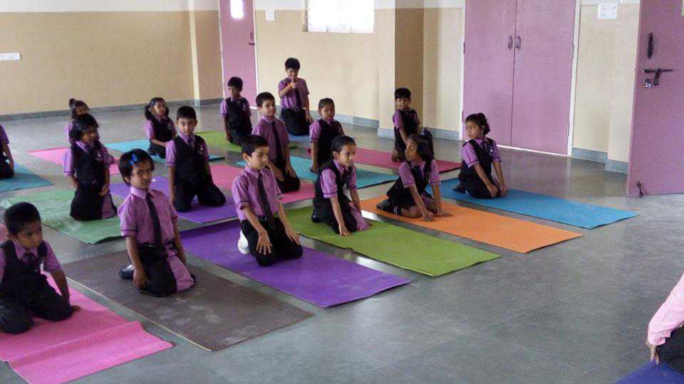 Bangalore Scottish School JP Nagar Yoga Activities