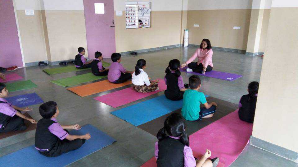 Bangalore Scottish School JP Nagar Yoga Activities