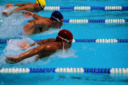 Sai Nihar, Raj Lakshmi hog limelight in swimming competitionb